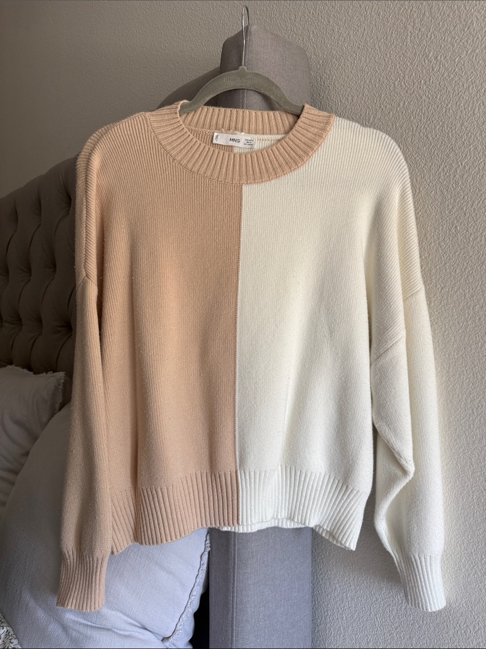 Mango Color Block Knit